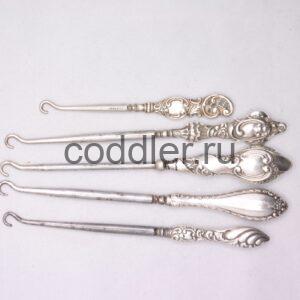 Крючки-13 для кодлера серебро цены разные
